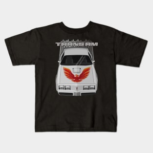 Firebird Trans Am 79-81 - silver and orange Kids T-Shirt